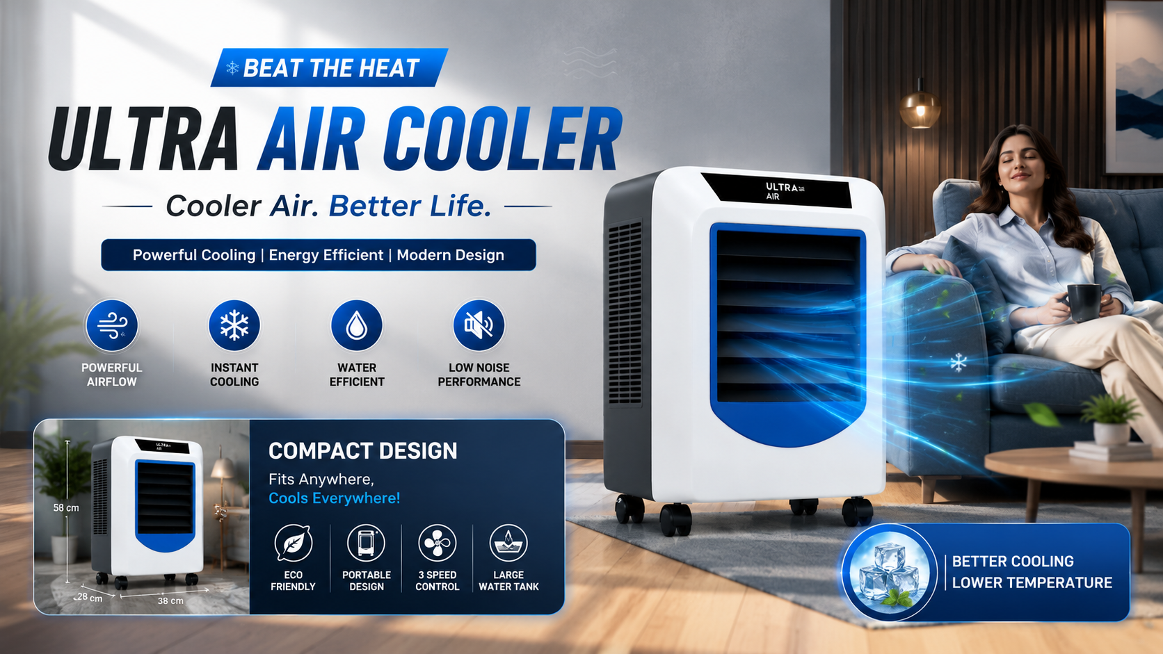 Ultra Air Cooler beat the heat
